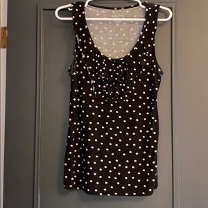 Polka dot tank